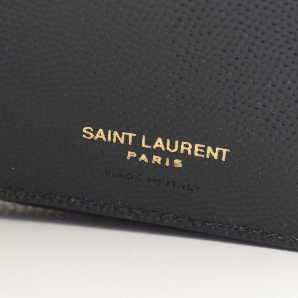 Saint Laurent Monogram Leather Wallet - Picture 5 of 5